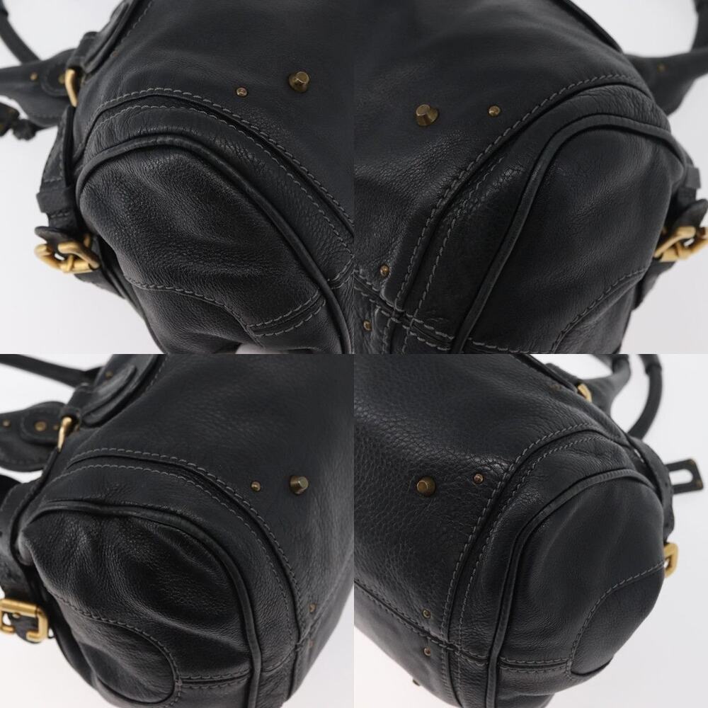 Chloe Leather Paddington Handbag Black - Picture 8 of 14